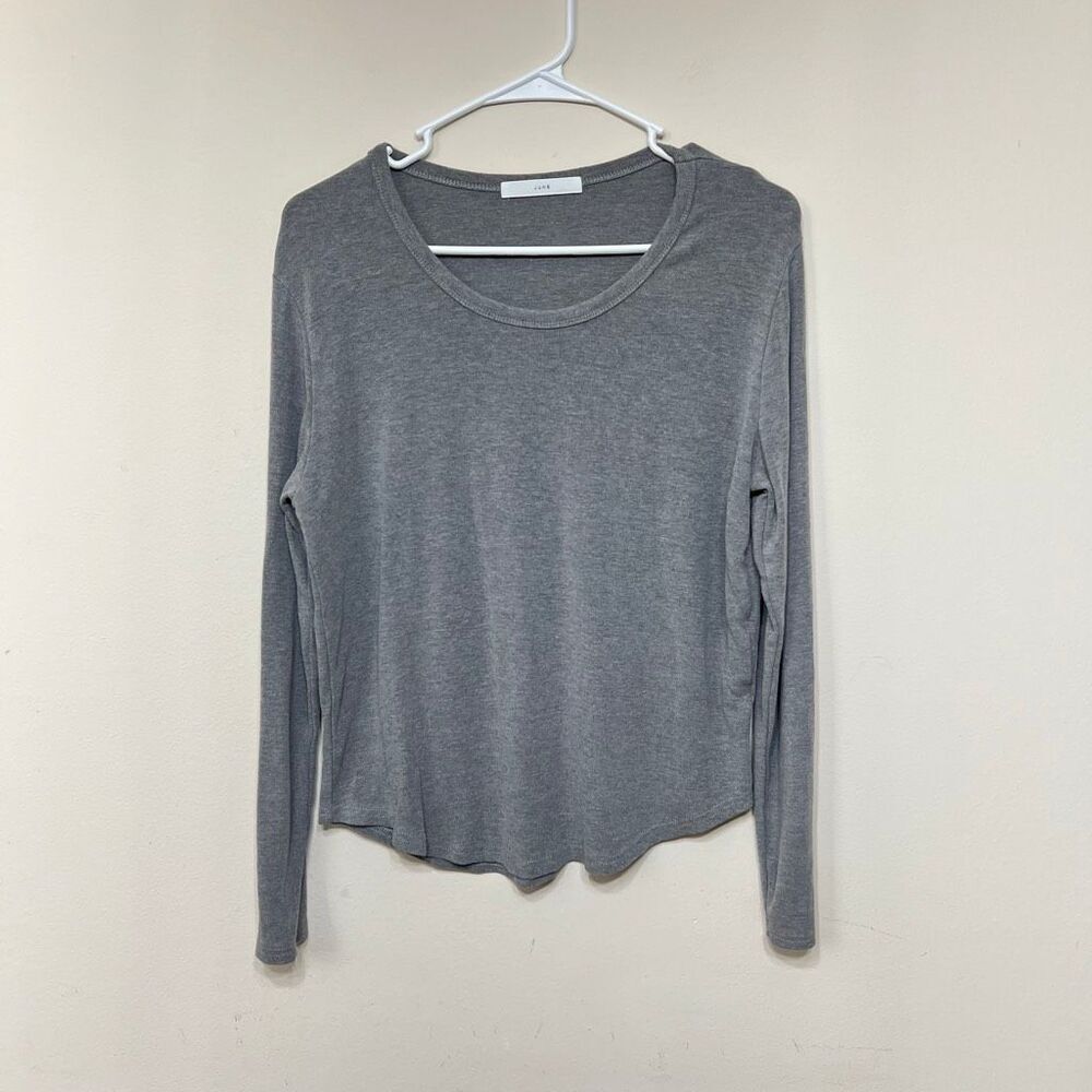 June Gray Long Sleeve Shirt Small/Medium Women